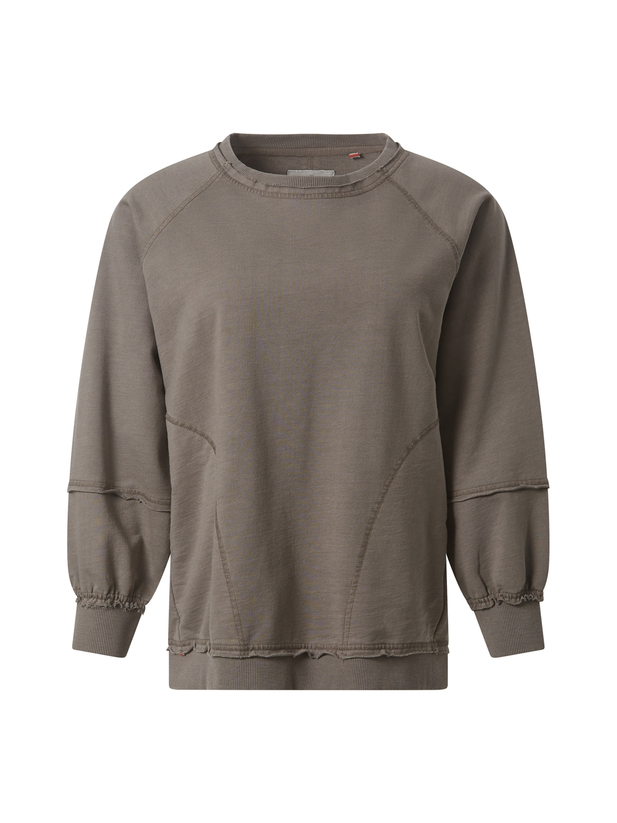 TIMEZONE Sweatshirt 'Raglan' in Braun: Vorderseite
