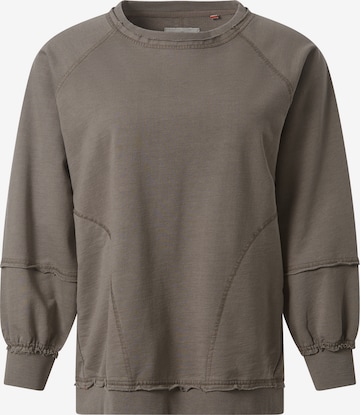 TIMEZONE Sweatshirt 'Raglan' in Braun: Vorderseite