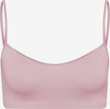 Hanro Bustier BH ' Touch Feeling ' in Roze: voorkant
