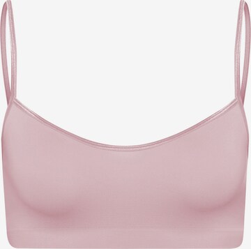 Hanro Bralette Bra ' Touch Feeling ' in Pink: front