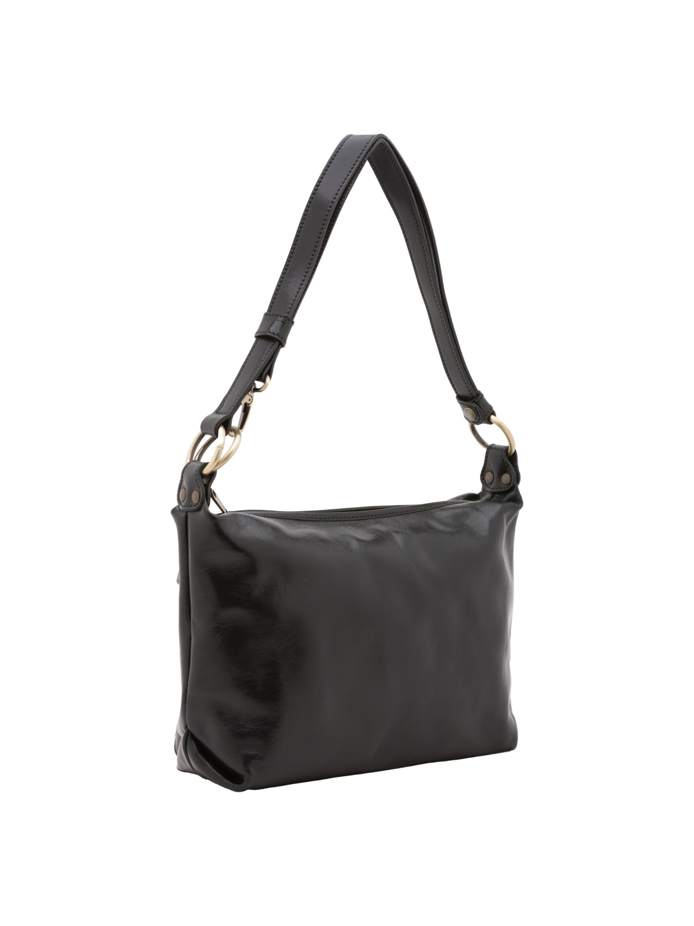 Viola Castellani Shoulder Bag in Black: front