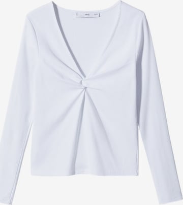 MANGO Shirts 'MONI' i hvid: forside