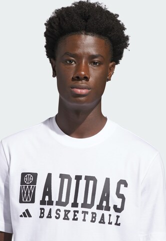 T-Shirt fonctionnel ADIDAS PERFORMANCE en blanc