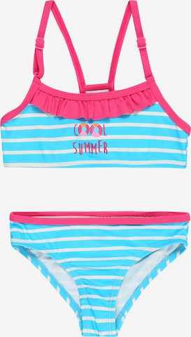 SCHIESSERBustier Bikini - plava boja: prednji dio