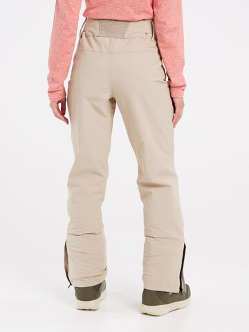 PROTEST Regular Sportbroek 'CINNAMON' in Bruin