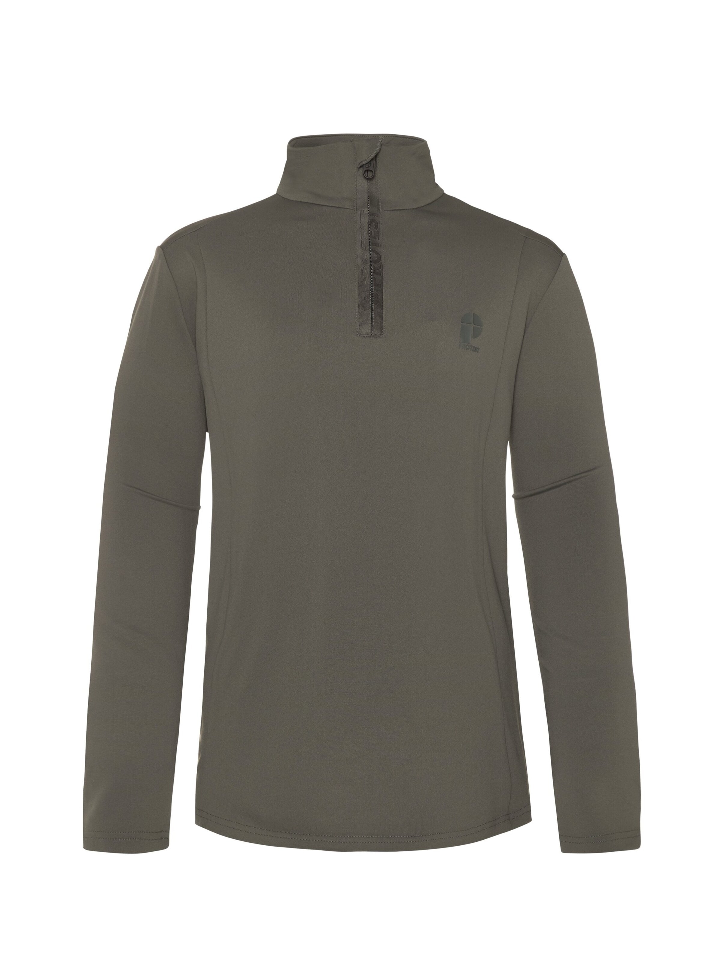 PROTEST Sports sweatshirt 'WILLOWY JR' in Green: front