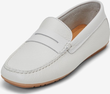 Mocassin Marc O'Polo en blanc : devant