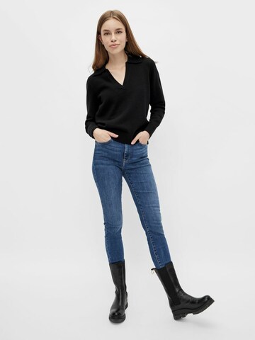 Chelsea Boots 'Devina' Bianco en noir