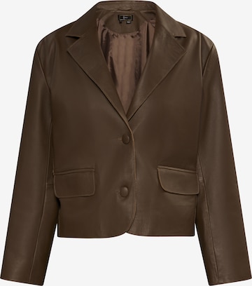 Blazer faina en marron : devant