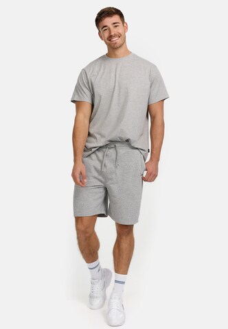 INDICODE JEANS Regular Loungewear 'Comfy' in Grey: front