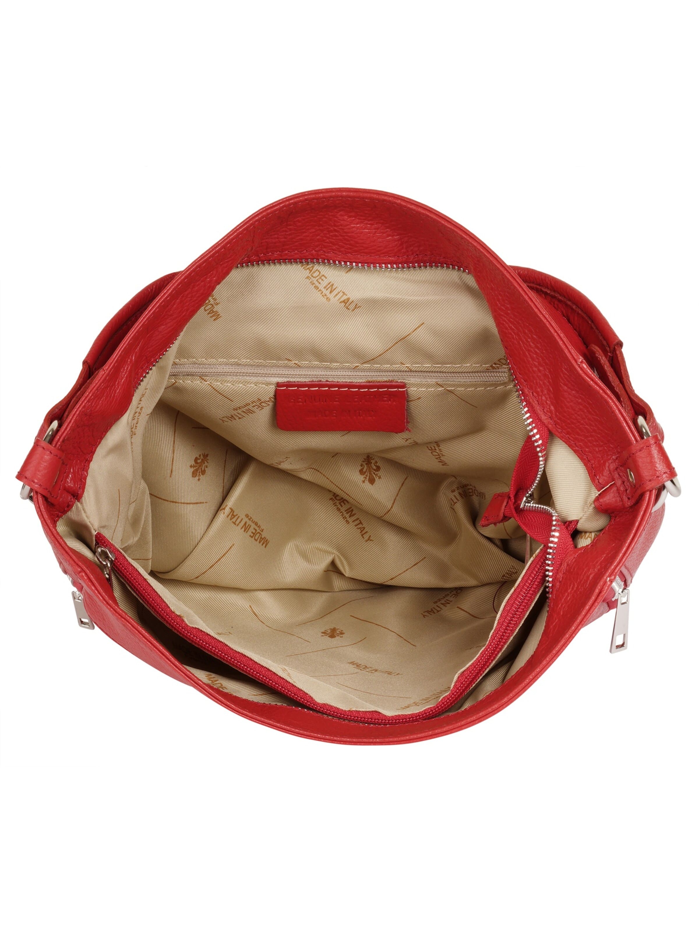 Cluty Handbag in Red