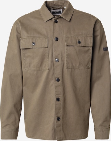 Veste mi-saison 'JCOGRID CLASSIC' JACK & JONES en vert : devant