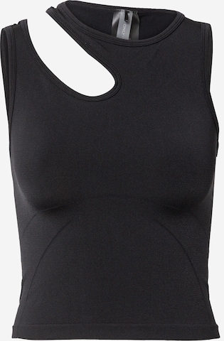 ONLY PLAY - Top desportivo 'SALLI' em preto: frente