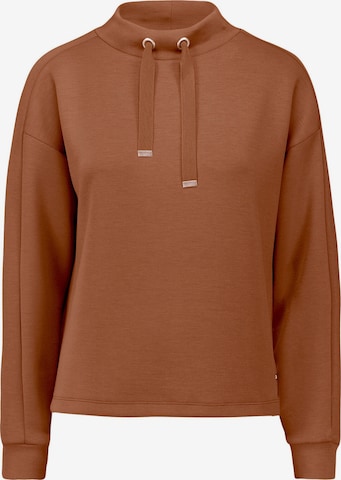 Sweat-shirt Betty & Co en marron : devant