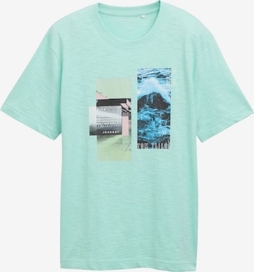 TOM TAILOR T-Shirt in Grün: Vorderseite
