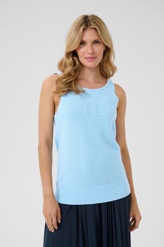 Cream Top 'CRSillar' in Blue: front