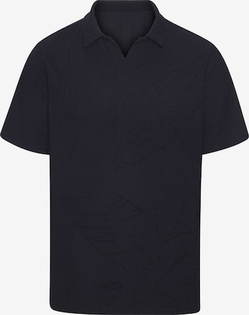 BEACH TIME Shirt in Blue: front
