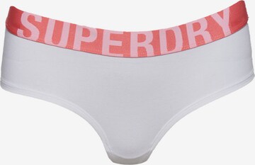 Slip Superdry en blanc : devant