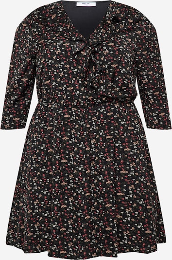 ABOUT YOU Curvy Kleid 'Raven' in mischfarben / schwarz, Produktansicht
