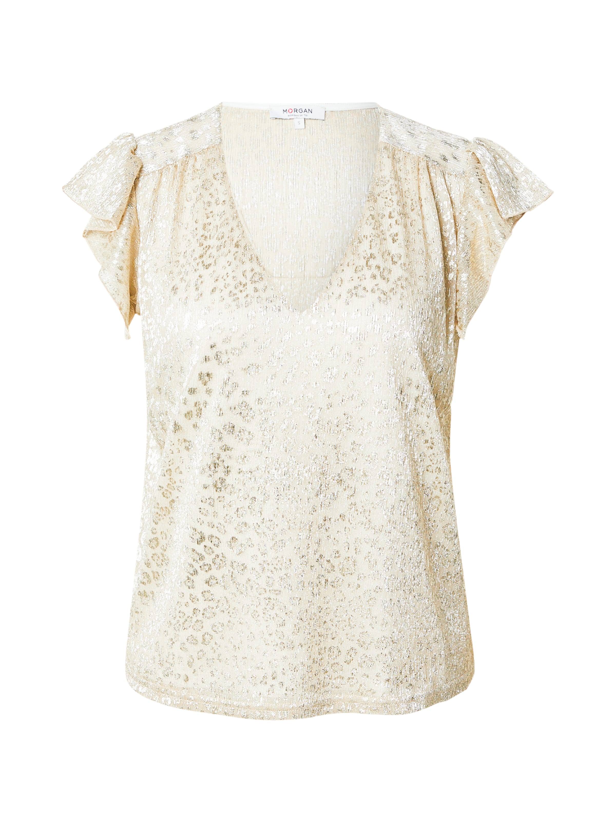 Morgan Μπλουζάκι '252-DSOFIA' σε χρυσό: μπροστά