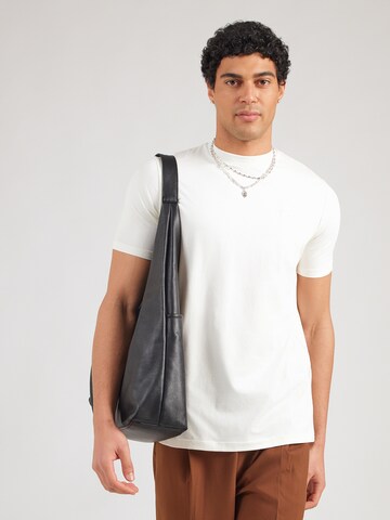 T-Shirt Karl Lagerfeld en beige : devant