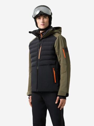 Bogner Fire + Ice Sportjacke in Schwarz: Vorderseite