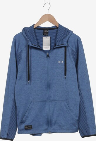 OAKLEY Sweatshirt & Zip-Up Hoodie in M in Blue: front