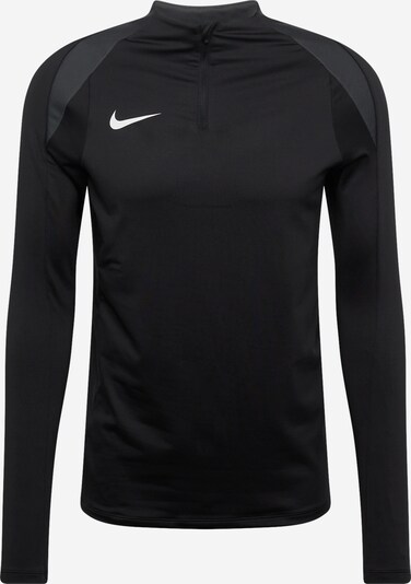 NIKE Functioneel shirt in de kleur Zwart / Wit, Productweergave