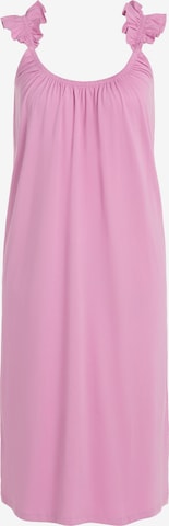 Ulla Popken Summer Dress in Pink: front