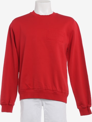 DOLCE & GABBANA Sweatshirt / Sweatjacke M-L in Rot: Vorderseite