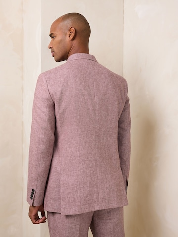 Coupe slim Veste de costume Next en rose