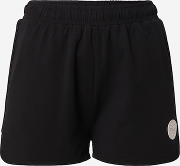 Loosefit Pantaloni 'MILA' de la FILA pe negru: față