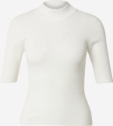 Pullover di NÜMPH in bianco: frontale