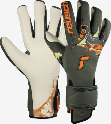 REUSCH Sporthandschoenen 'Pure Contact Gold X AdaptiveFlex' in Grijs: voorkant