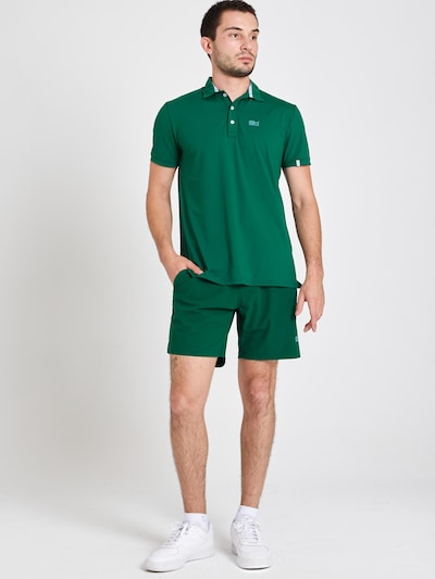 SPORTKIND Funktionsshirt 'Polo'‌‌‌‌‌‌‌‌ in dunkelgrün, Produktansicht