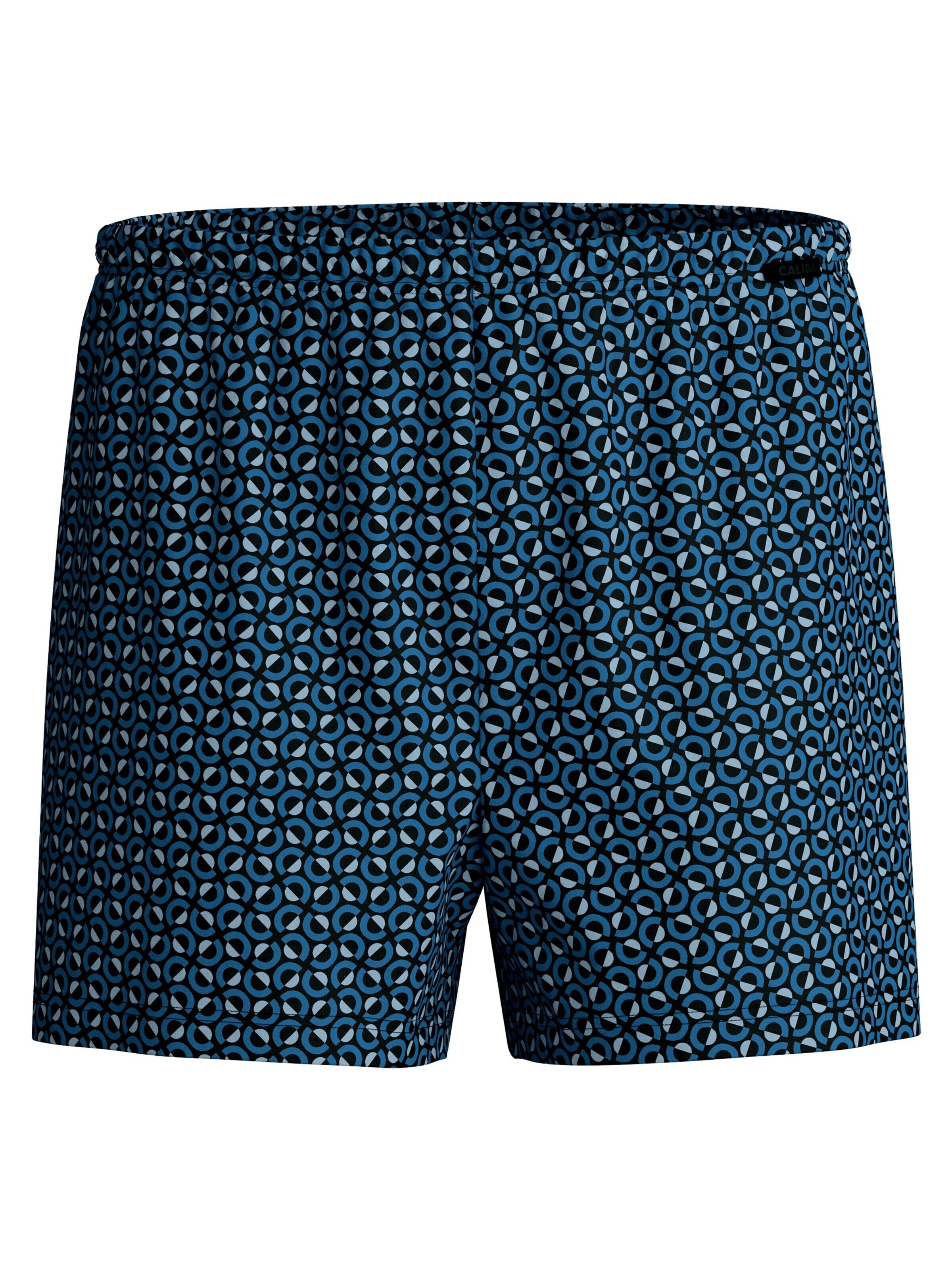 CALIDA Boxer shorts 'Prints' in Blue: front