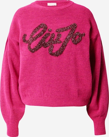 LIU JO JEANS Sweater in Pink: front