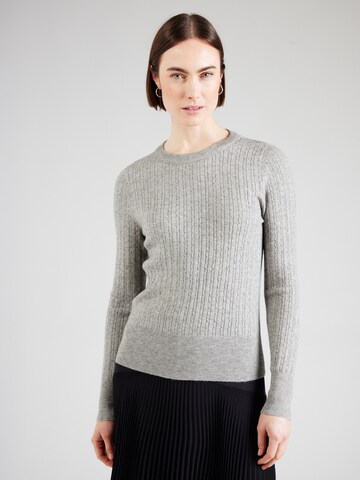 Pull-over 'ONLLea' ONLY en gris : devant