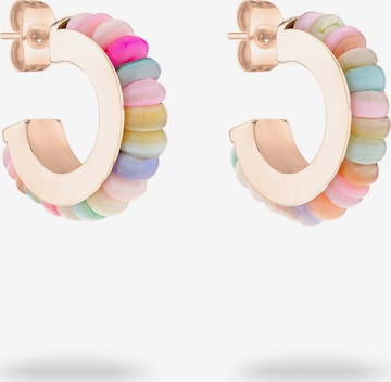 Boucles d'oreilles Tamaris en rose : devant