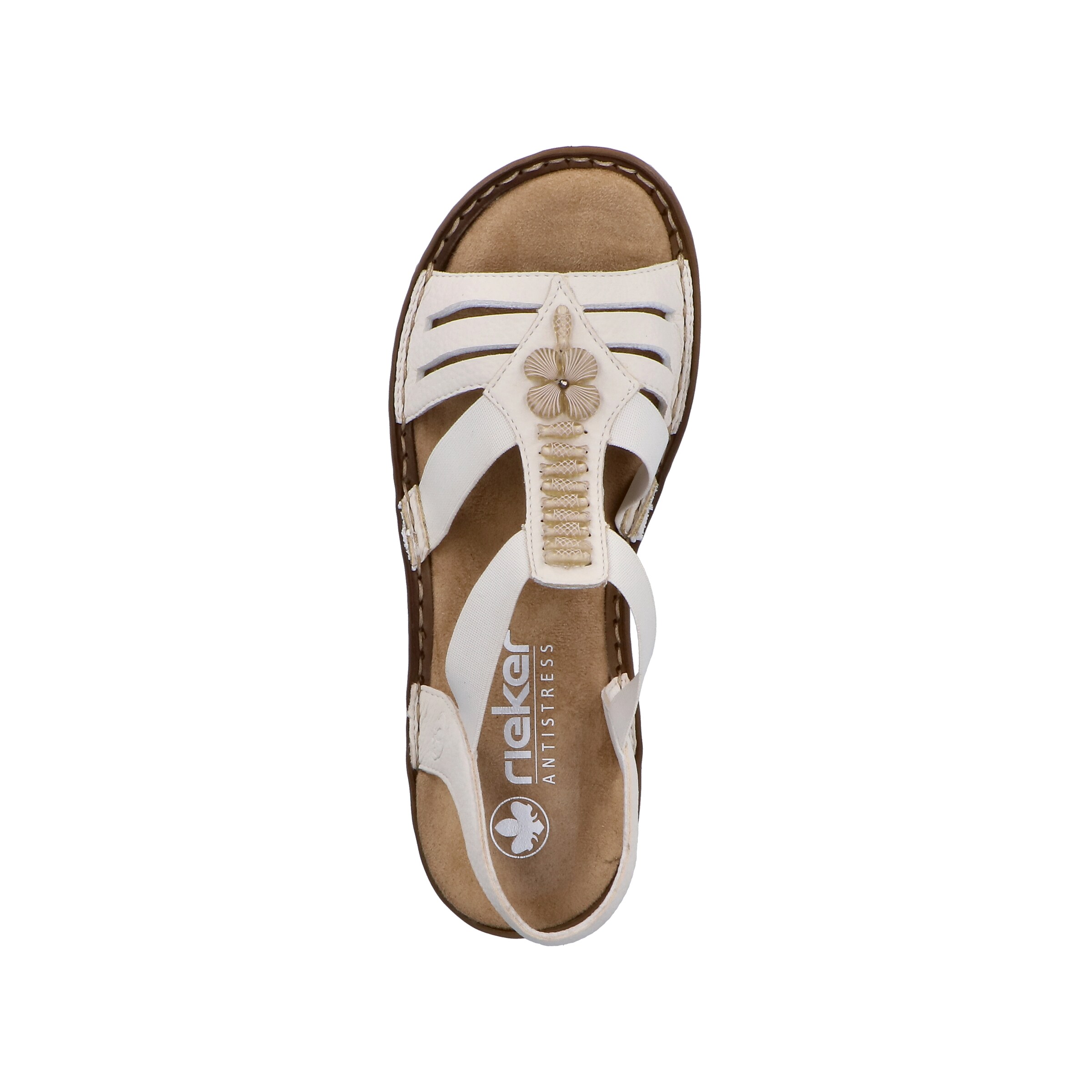Rieker Strap Sandals in White