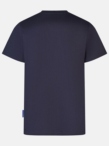salzhaut Shirt 'Diek - Moin' in Blue: back