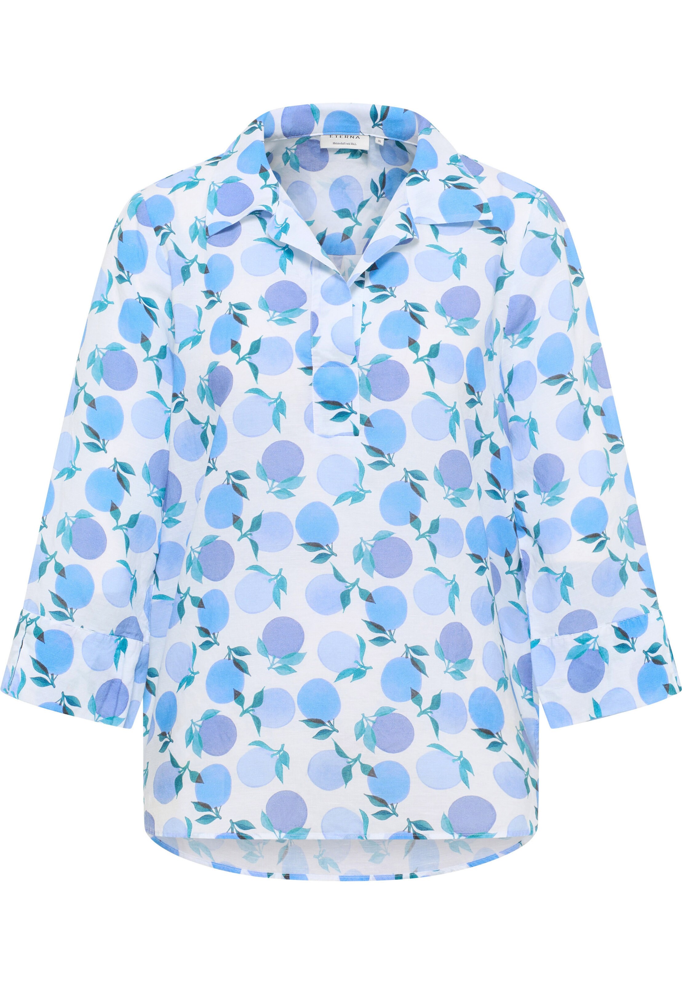 ETERNA Bluse in Blau: Vorderseite