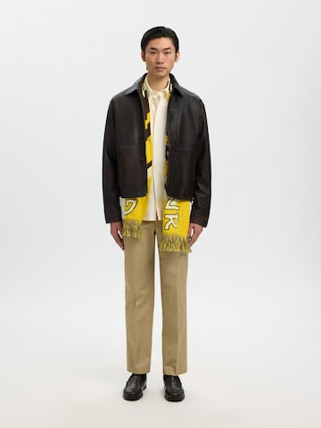 SELECTED Between-Season Jacket 'Selected X Hotel Amour' in Brown