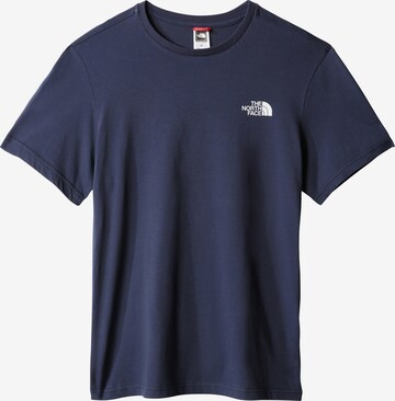 THE NORTH FACE Shirt 'Simple Dome' in Blauw: voorkant