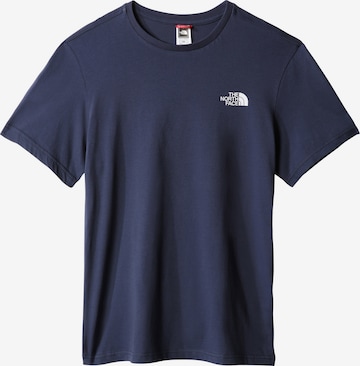 Tricou 'Simple Dome' de la THE NORTH FACE pe albastru: față