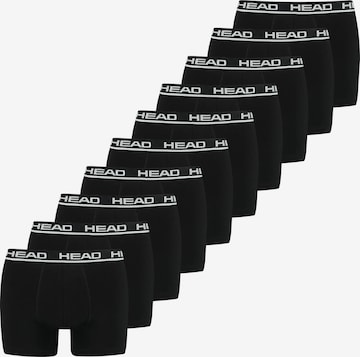 Boxers HEAD en noir : devant