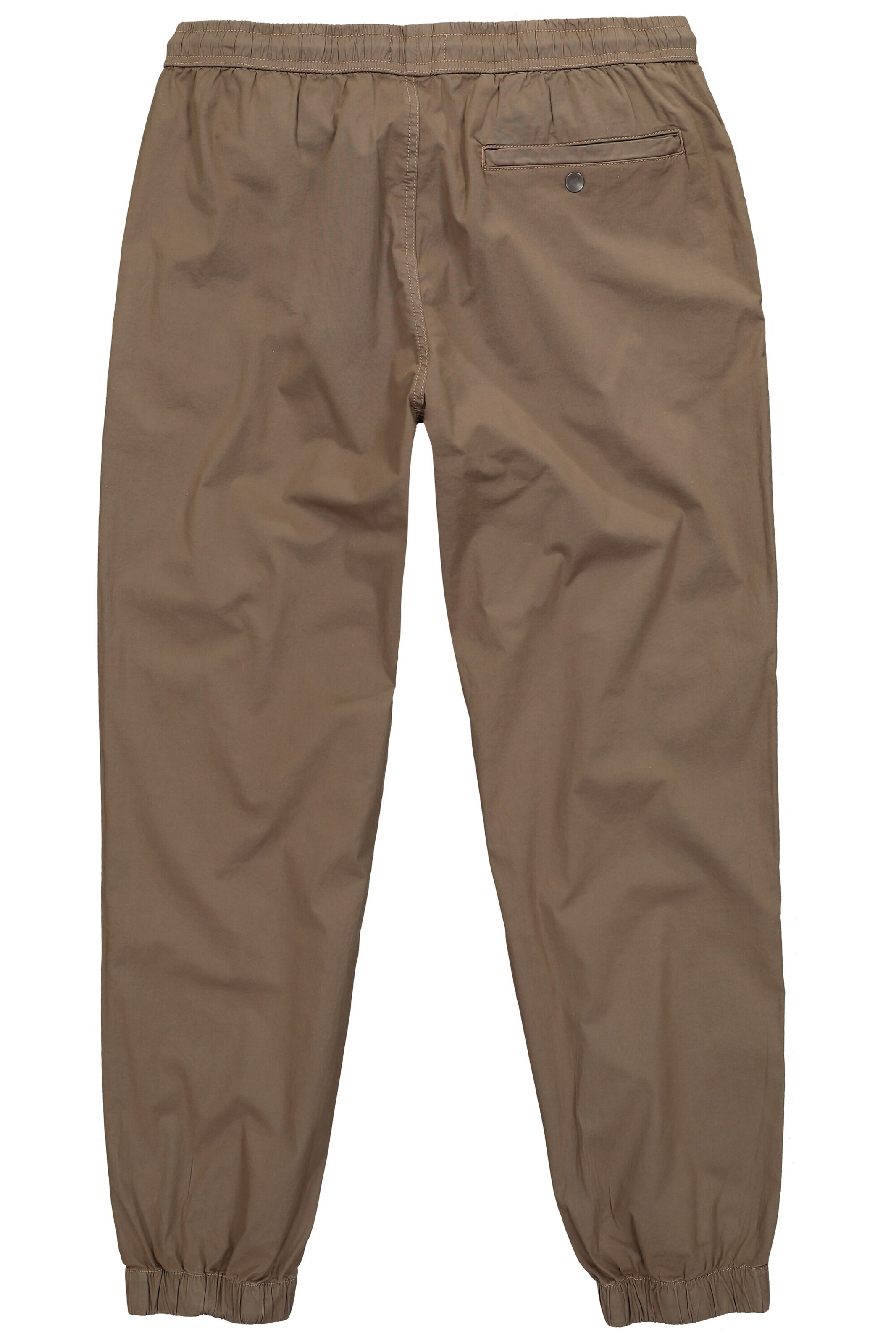 Men Plus Tapered Broek in Bruin