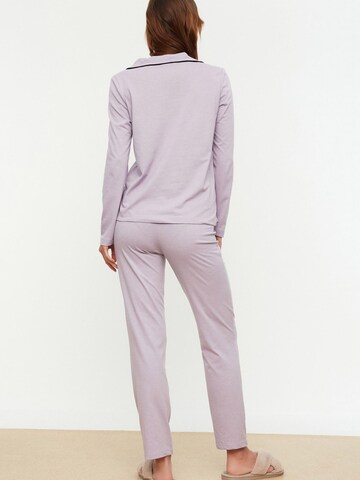 Trendyol Pyjama in Lila