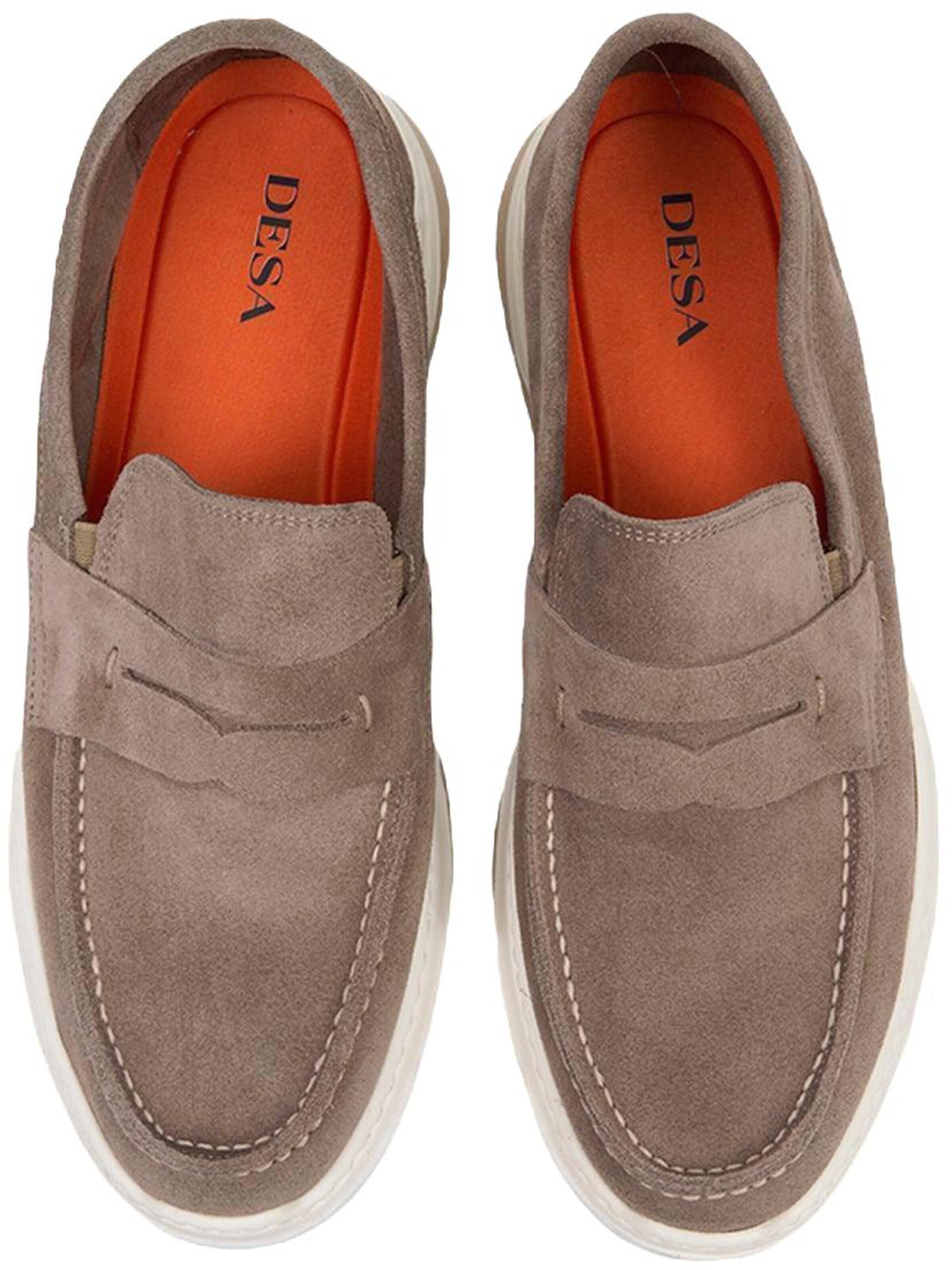 Desa Slip-ons 'Beleg' in Brown
