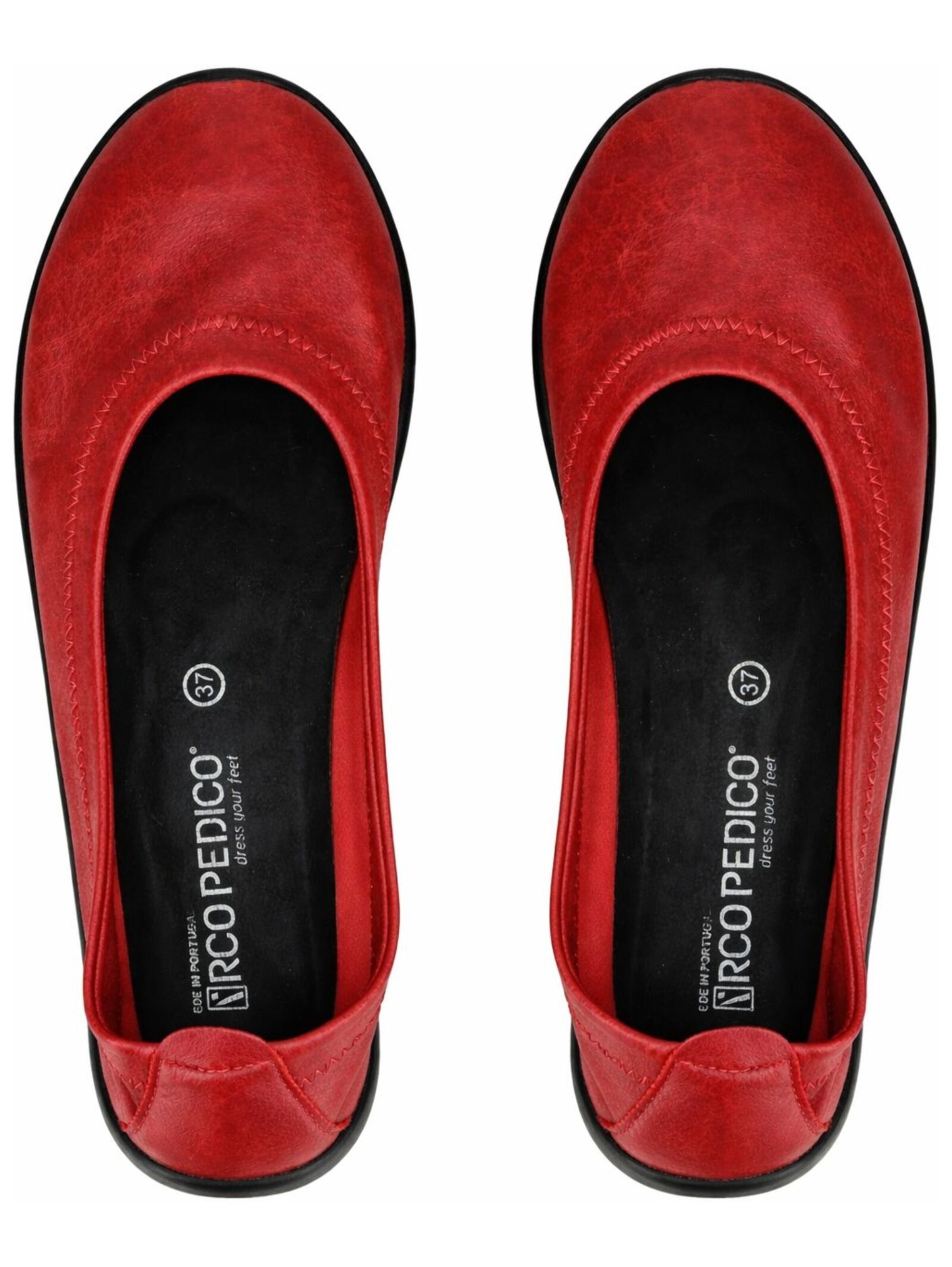 Arcopedico Ballerina in Rot